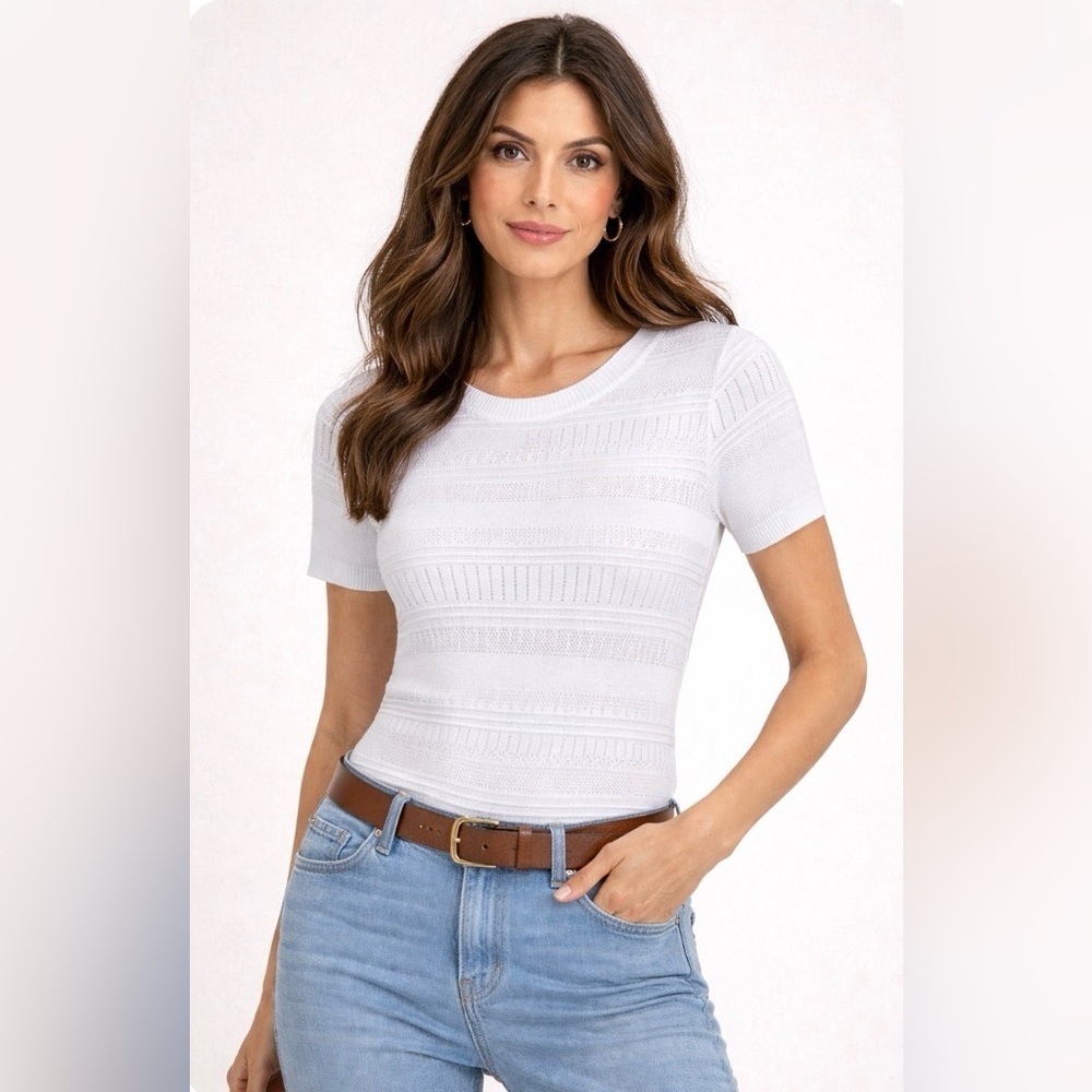 41 HAWTHORN Top T-shirt Knit Short Sleeve